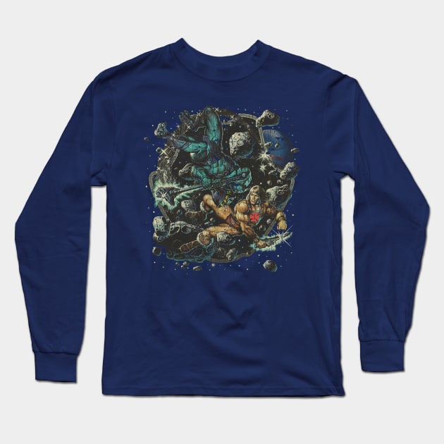 Eternal Battle of Good and Evil 1981 Long Sleeve T-Shirt by JCD666